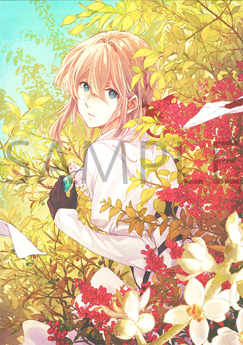 ヴァイオレット・エヴァーガーデン】 「額装アート」の予約受付を開始