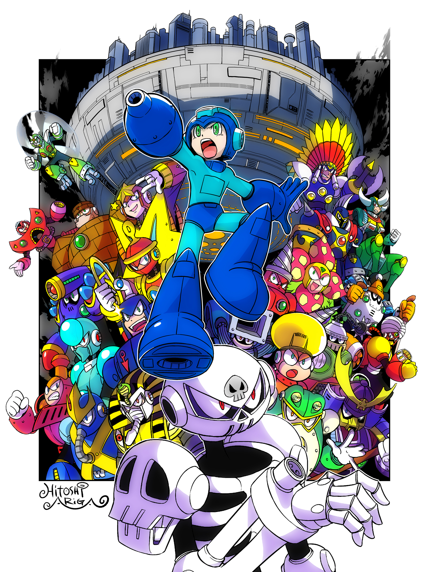 ロックマンメガミックス⚙ロボット図鑑（ロックマン4～6） / X