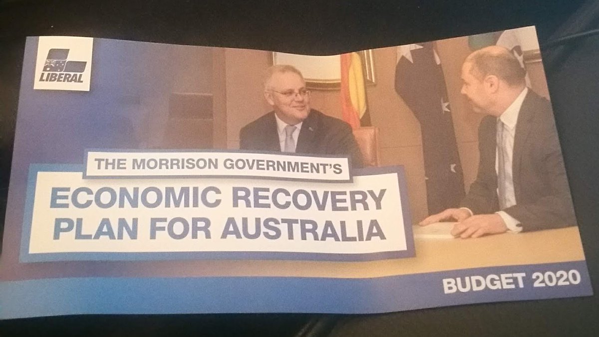 poddiguy's tweet image. @LesStonehouse  election round the corner ? ,I just got in the mail in Adelaide a card espousing how great the Morrison Govt is re recovery and great money managers .  what a load of complete shite , wait til the jobseeker is cut   #RoboScomo #ScomosGottaGo