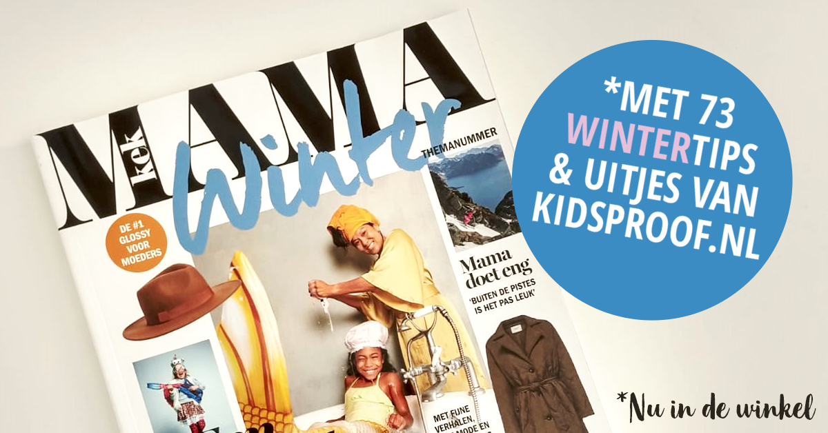 Zó gaaf, het #winter #themanummer van <a href="/KekMama/">KekMama</a> ligt nu in de winkel, met daarin 73 superleuke wintertips &amp; uitjes van Kidsproof.nl. Heb je 'm al in huis? Deze mooie wintereditie ligt nu in de winkel! Nieuwsgierig? > bit.ly/wintertips-uit… #kidsprooftip