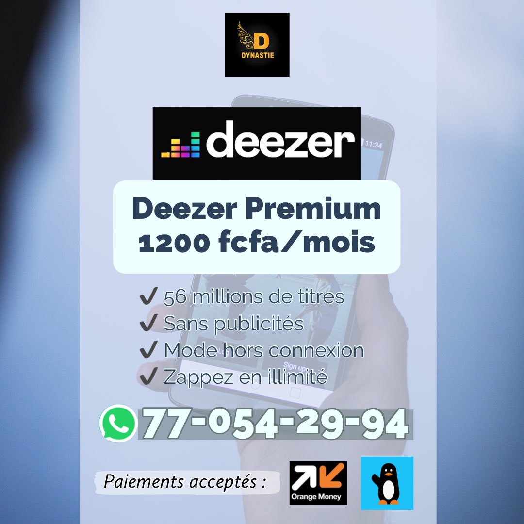 DynastieService's tweet photo. Cana deug dafay streamer 😁!
🚨Ani Cana yi venez prendre vos comptes premium!

Sinon bonne journée à tous 🙏🏾!
#JummahMubarak https://t.co/ALhNDsnCk2