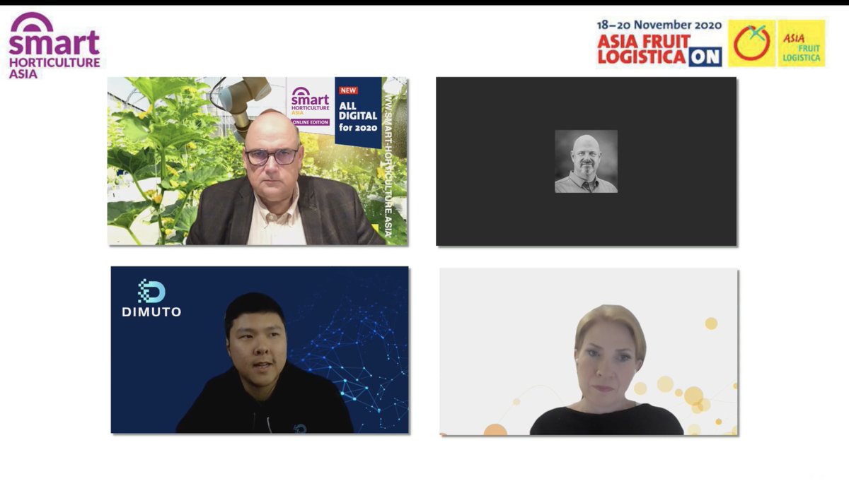 dimuto_sg's tweet photo. Catch up on the exciting session that our COO Adrian Teo and @Jupiter__Group's Joint MD Yvonne Tweddle had about blockchain traceability and its application for #freshproduce brands on @SMART_HORTI Asia available on the @ASIA_FRUIT ON platform now! #traceableproduce #branding https://t.co/klXE1S4Zop