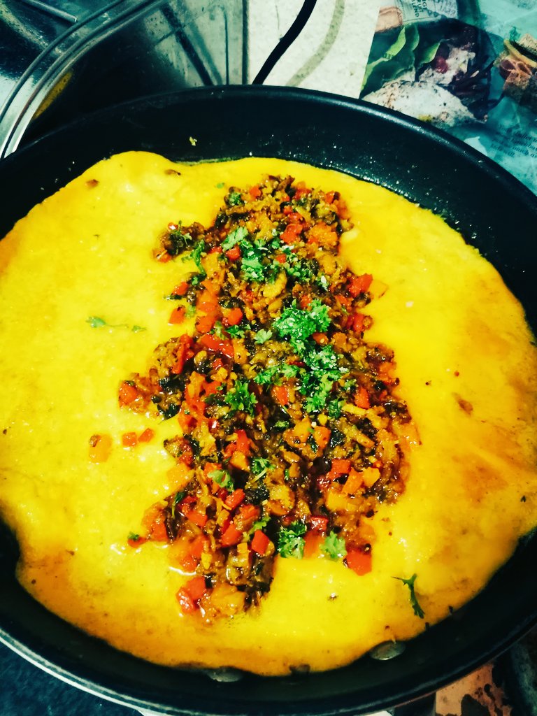 thandiemartin's tweet photo. For the love of breakfast,Thandie's Omelette all the way with Red Pepper 🌶❤💛💛💜🧡
#Capsicumtalent 
@capsicumcooking @JoziStyle https://t.co/d5fO2FETMJ