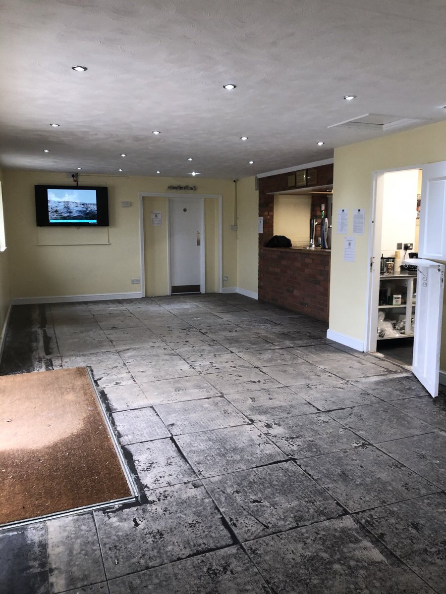 LNHFC1961's tweet photo. And now for a little facelift for the clubhouse during these most difficult times without any footie. Hope to see you all soon. #UPTHELARKS @KCFL_News @TarayGroup @EdenEstateAgent @KentRoofingSer2 @MayfairInstall https://t.co/KMRLgFHE3j
