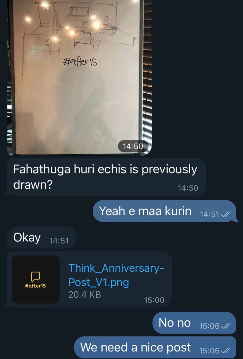 thinkadv's tweet photo. A nice post needs a great idea, sufficient time and sprinkles of creative magic. So while our team crack this one, letโs celebrate our #after15.
#thinkadv #anniversary https://t.co/5YTO23z4Ip