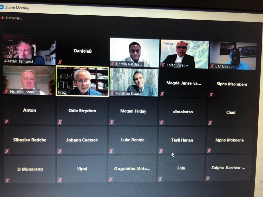 Deputy Commissioner  @hardinratshi is discussing  @CompComSA’s recent paper on ‘ #Competition in the  #Digital  #Economy’ in a  #webinar hosted in partnership with the Mandela Institute, a centre in the School of Law, of the University of the Witwatersrand.