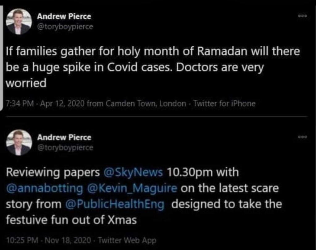 Andrew Pierce .... what a .... (insert expletive of choice )