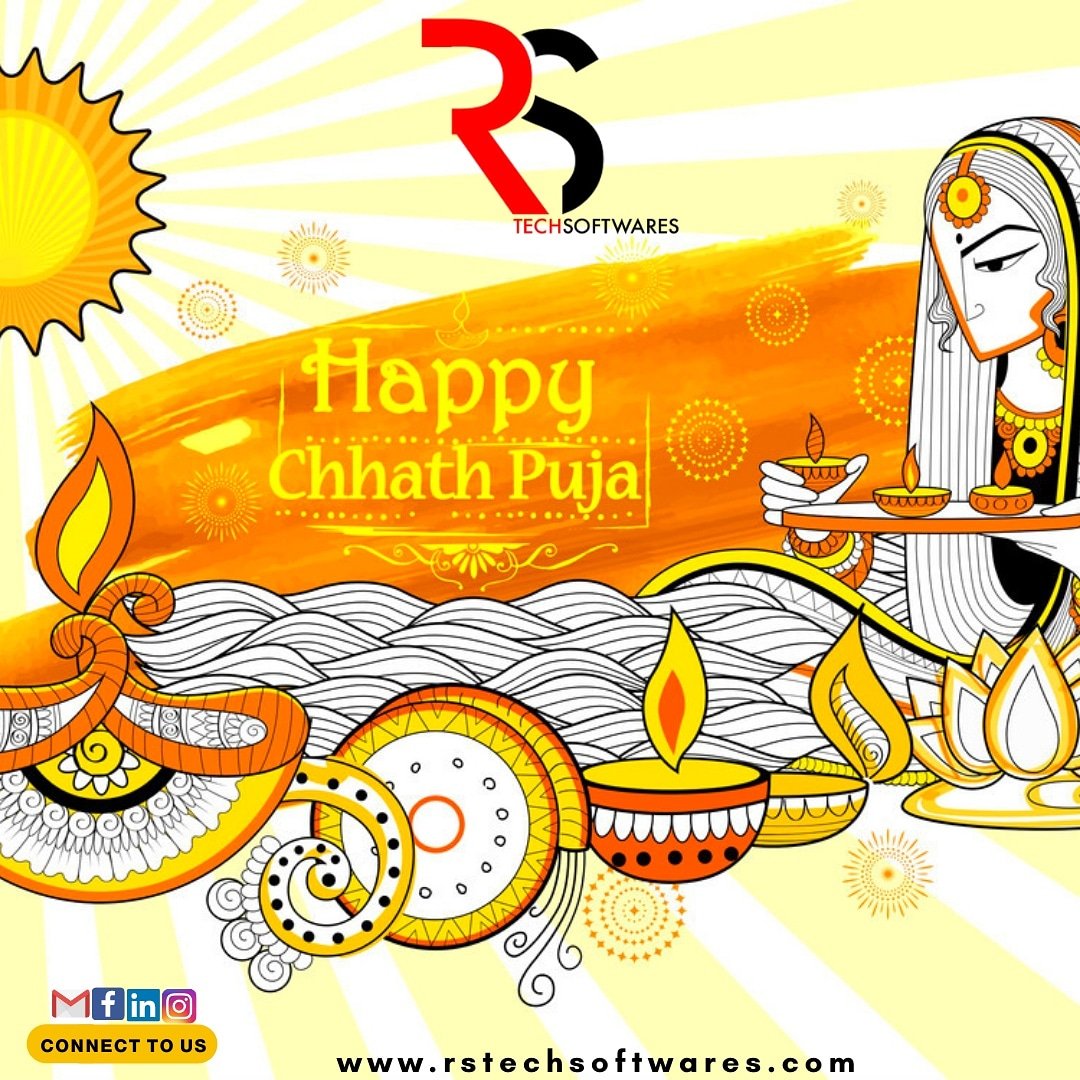 rstechsoftwares's tweet photo. Happy Chhath puja ๐
โข
โข
#chhathpuja #chhath2020 #diwali2020 #rstechsoftware #softwarecompany #softwareengineer #machinelearning #aatmanirbharbharat #chathpuja๐๐ https://t.co/3CJVOVfhGi