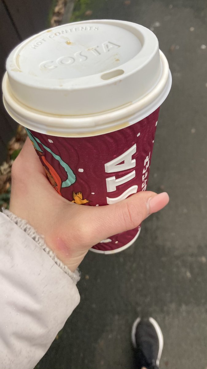 Treated myself with a walk to <a href="/CostaCoffee/">Costa Coffee</a> this morning because it’s Friday, and also because a morning fancy coffee reminds me of the good old days pre lockdown 🙃