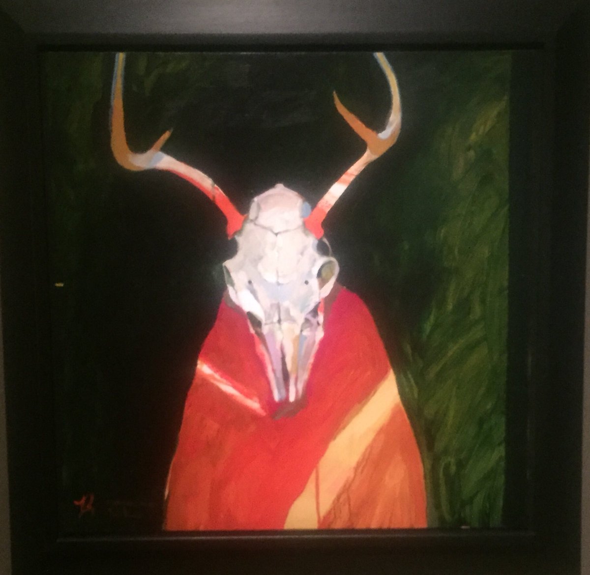 FrankMalfitano's tweet photo. PAINTINGS OF THE DAY: Works by late #NativeAmericanArtist #RickBartow from 2018 @TheAutry exhibition #NativeAmericanHeritageMonth #paintings #artwork https://t.co/FF5bVvfEQW