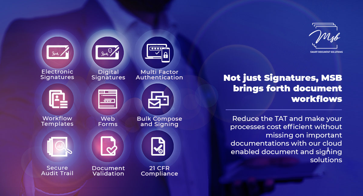 Request a demo bit.ly/2HoyYSQ

#MSBDocs #GoDigital #GoPaperless #CloudStorage #SmartDocumentSolution #OnlineDocuments #Security #LegallyBinding #DigitalIdentity #SignDocuments #SignAnywhere #EasyWorkflows #DocumentSecurity #VerifiedSignature