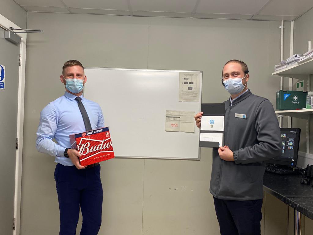 15 years service for Anthony my team leader 👏🏼👏🏼 #coop <a href="/coopukcolleague/">Co-op Colleagues</a> <a href="/coopuk/">Co-op</a>