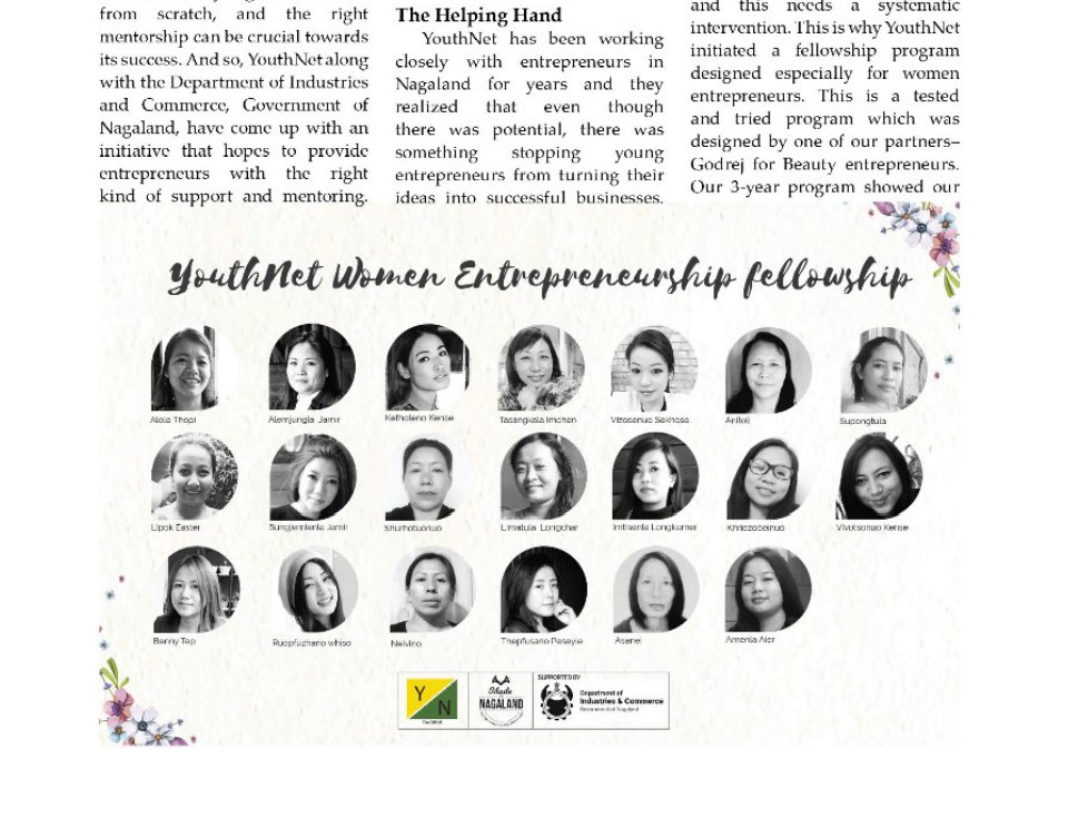 Thank you @eclectictweets for featuring our women entrepreneurs from the state. #YWEF #YouthNet #EclecticNortheast #MadeinNagaland