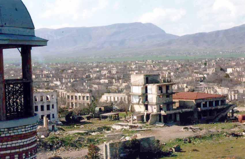 Azerbaijan's tweet photo. #Aghdam founded in 18th century &amp; its name (“white house”) is given by Panah Ali Khan of Karabakh Khanate.
Aghdam was named as “ghost town” after the occupation by Armenia. Now, when the district is liberated after 27 years of occupation the area will be rebuilt &amp; flourish again! https://t.co/V4mHP78qYM