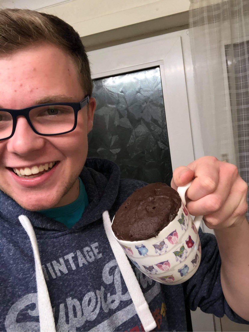 Last night we did something a little different on our virtual parade. Sgt Williams delivered a baking lesson and we all made mug chocolate cake. Very tasty!