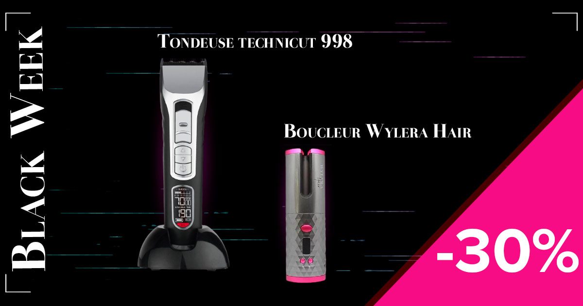 Gouiran_Beaute's tweet photo. #BLACKWEEK En cette semaine précédent le Black Friday, bénéficiez de -30% sur la tondeuse Technicut de Beautélive et le boucleur @Wylera Hair France !
JE FONCE >> https://t.co/vnvlKwPk1D
#promodays #promo #shopping #catalogue #beautelive #gouiran #gouiranbeauté #gouiranbeaute https://t.co/gmUASbcTTs