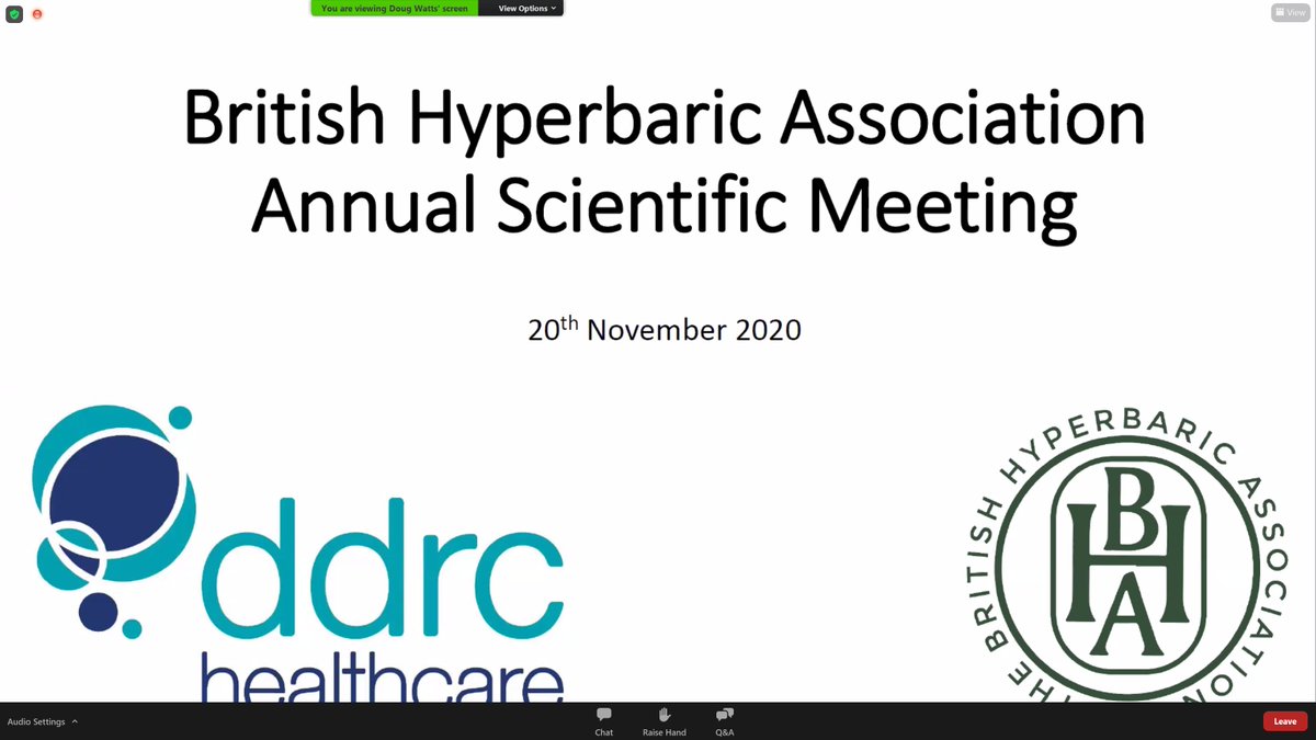 British Hyperbaric Association tweet media