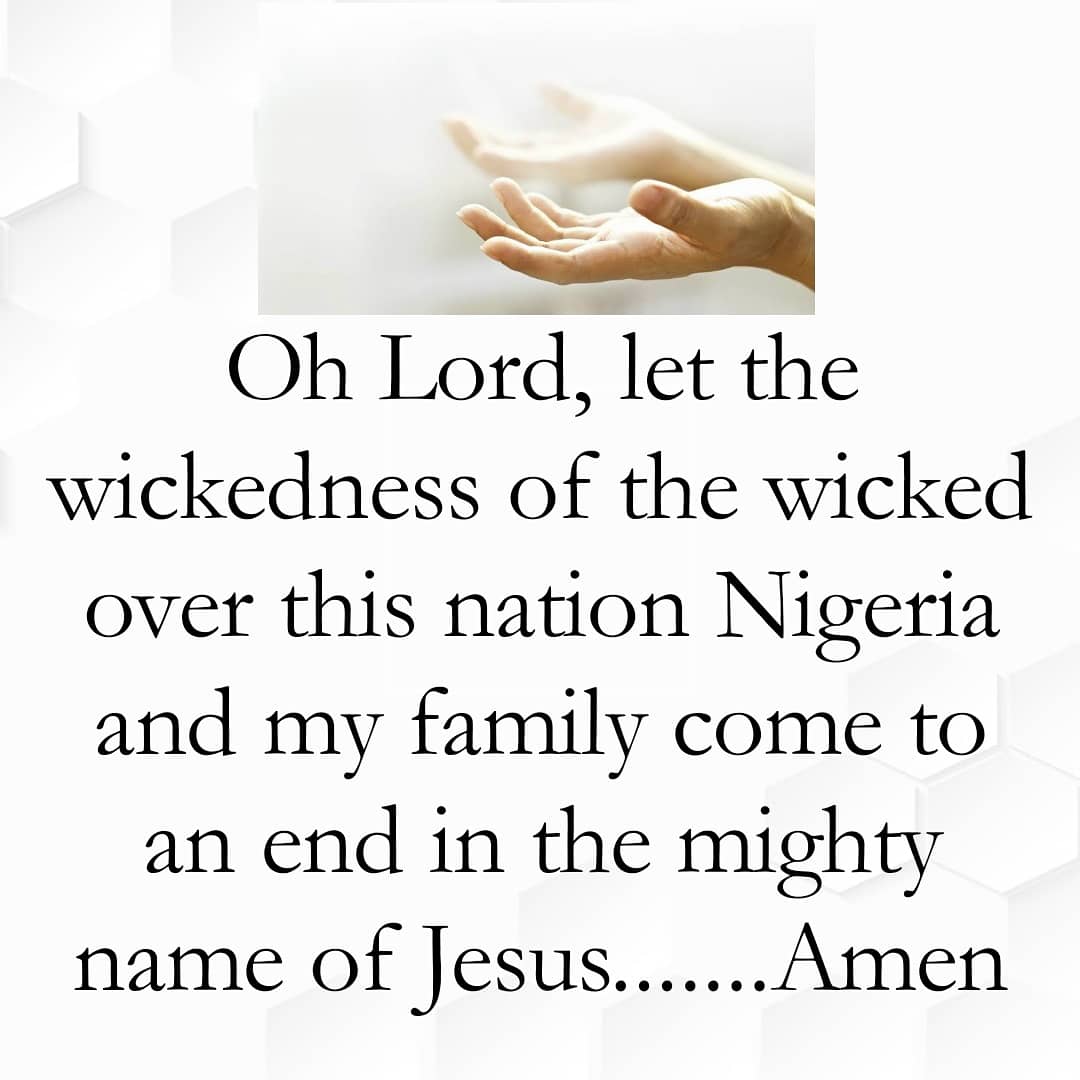 OlfemSamuel's tweet photo. END TO WICKEDNESS
#verseoftheday📖
#DailyPrayerBroadcast
#fridayprayer
#nomorewickedness
#endtowickednessofwicked
#cleanthenation
#tgif
#olfem https://t.co/bSguiEYxf5