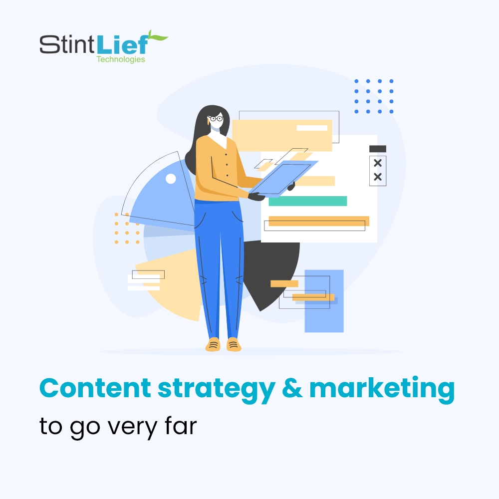 StintLief's tweet photo. Many businesses don't invest in content strategy due to the lack of awareness. To market your brand you should have a content strategy. Before investing make a list of goals you want to achieve, then plan and execute your content strategy accordingly. Call Us +91-8076699040 https://t.co/dyqL6i6Wcy