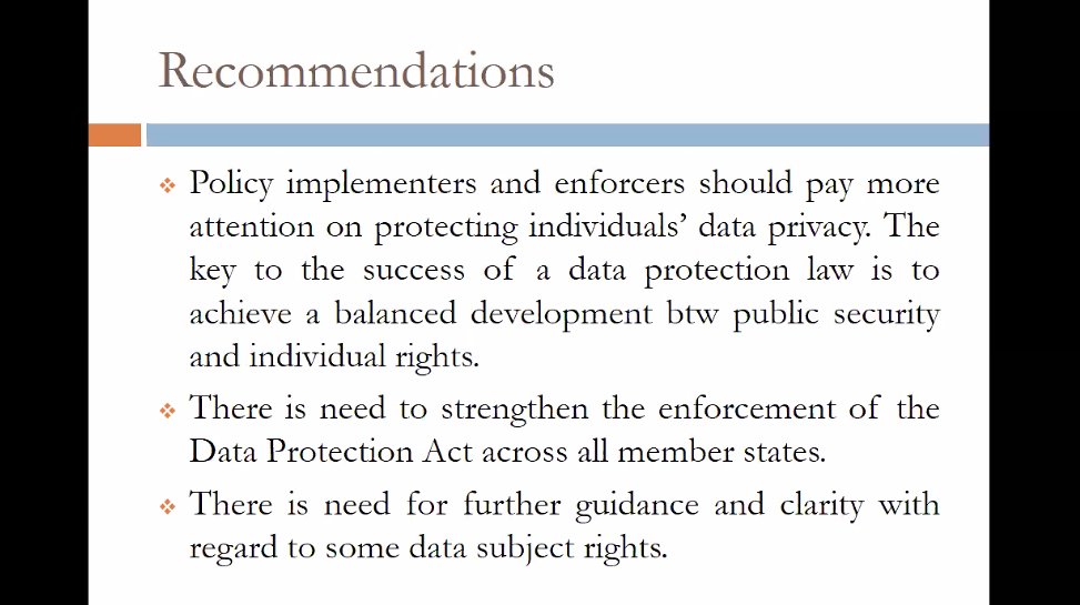 MzalendoWatch's tweet photo. Policy implementers and enforcers should pay more attention to the protection of individuals' data privacy. There is also a need to strengthen the enforcement of the Data Protection of Act across all member state - Dr Oscar Otele #DataProtectionActKE https://t.co/jl74LfaTik