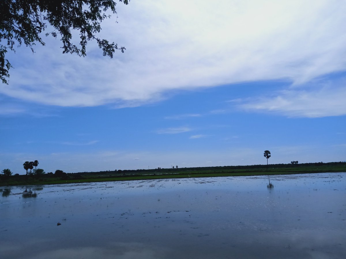 Today was such a good day .....this weather and sky Peace  #NoFilter #MadhuriClicks