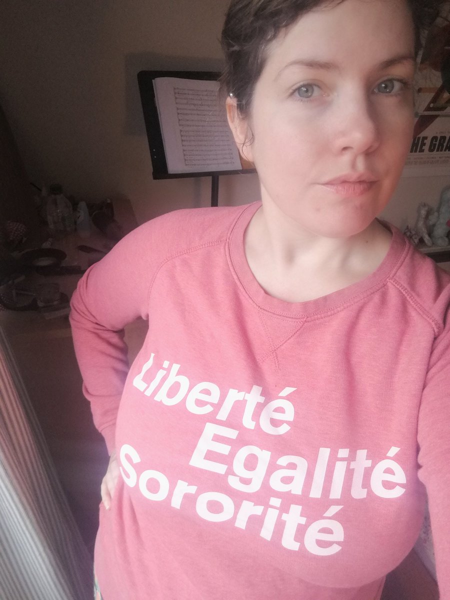 BeffingtonSpice's tweet photo. Seems like an appropriate jumper for #EqualPayDay https://t.co/zSQIy4EgyE
