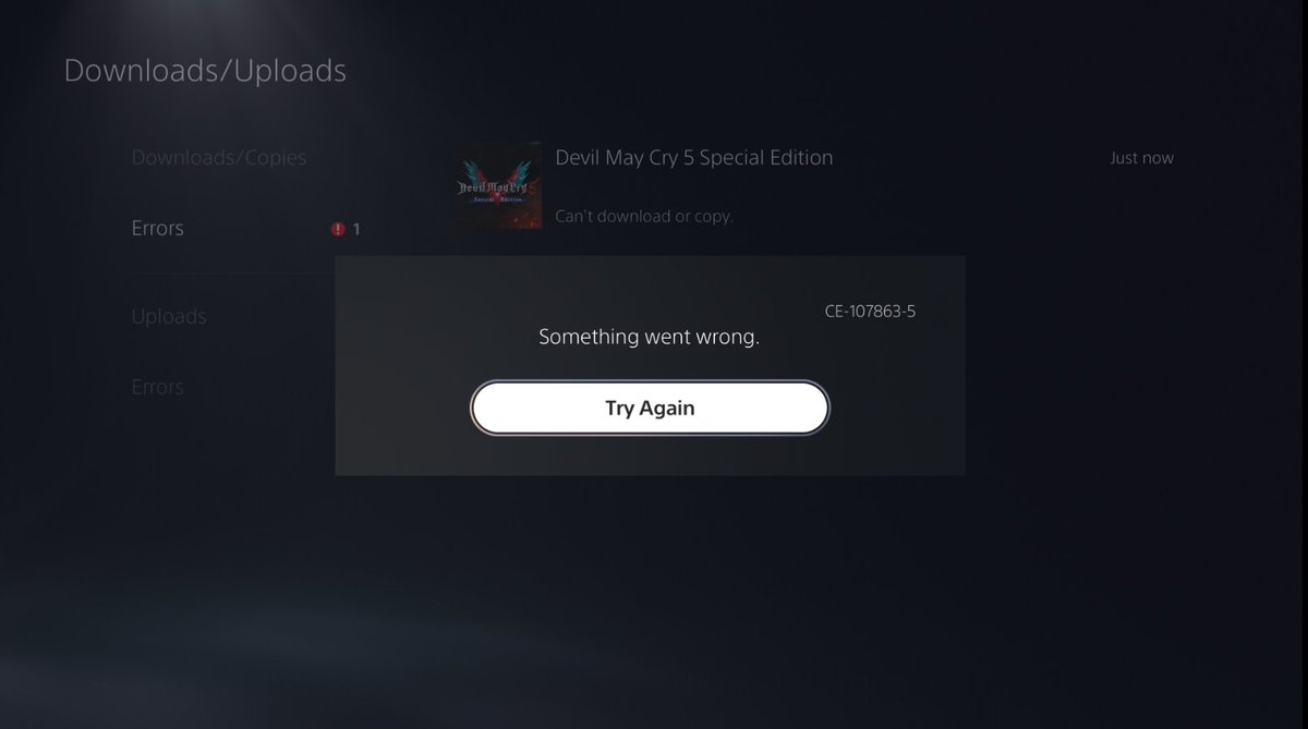 Also, if you internet goes down after you inserted the disc, the game installation will never finish, ever. You have to delete the whole install, eject the disc, and re-insert the disc. There's no control over this process at all and the error explains nothing.