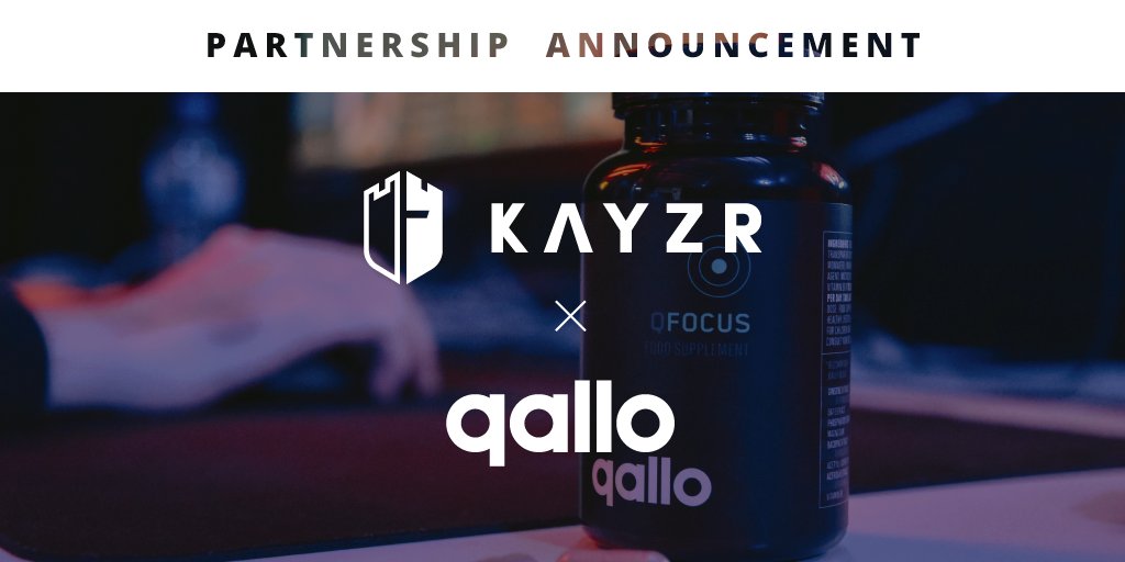 KAYZRGG's tweet photo. 🚨 New partnership announcement 🚨 Kayzr is proud and happy to announce that we're partnering up with @Qallogaming as of today! 

Check them out for sure and of course look for their items in the shop: https://t.co/iG2VITdlEQ 👀 https://t.co/HrH93sTHqm