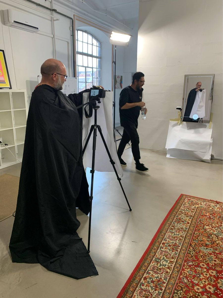 __INDE__'s tweet photo. Not all heroes wear capes, but this one certainly does, even during a prototype shoot. https://t.co/rZiUCxUwqh