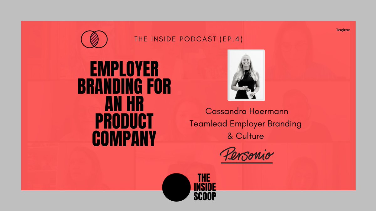Being a people person when working in #employerbranding is useful, especially "when you ask your colleagues to film the tenth video for the fourth time".
🎙️ Cassandra Hoermann, @PersonioHR , was our guest on #theinsidepodcast 🎧
open.spotify.com/episode/1xfEHC…