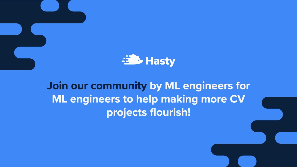 hasty_ai's tweet image. We've been heads down working  to bring you the next-gen annotation for vision AI. And we are thrilled to share a sneak peak with you coming:  our community by and for ML engineers . Join our community now and stay tuned for even bigger news next week: community.hasty.ai #CV