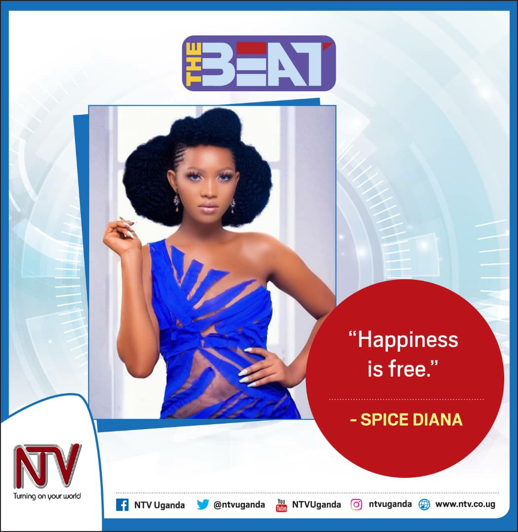 NTVTheBeat's tweet photo. Happiness is free. Enjoy the weekend.
@SpiceDianaUg 
#BeatTweet #NTVTheBeat #FireFriday https://t.co/ZT0irDEsVC