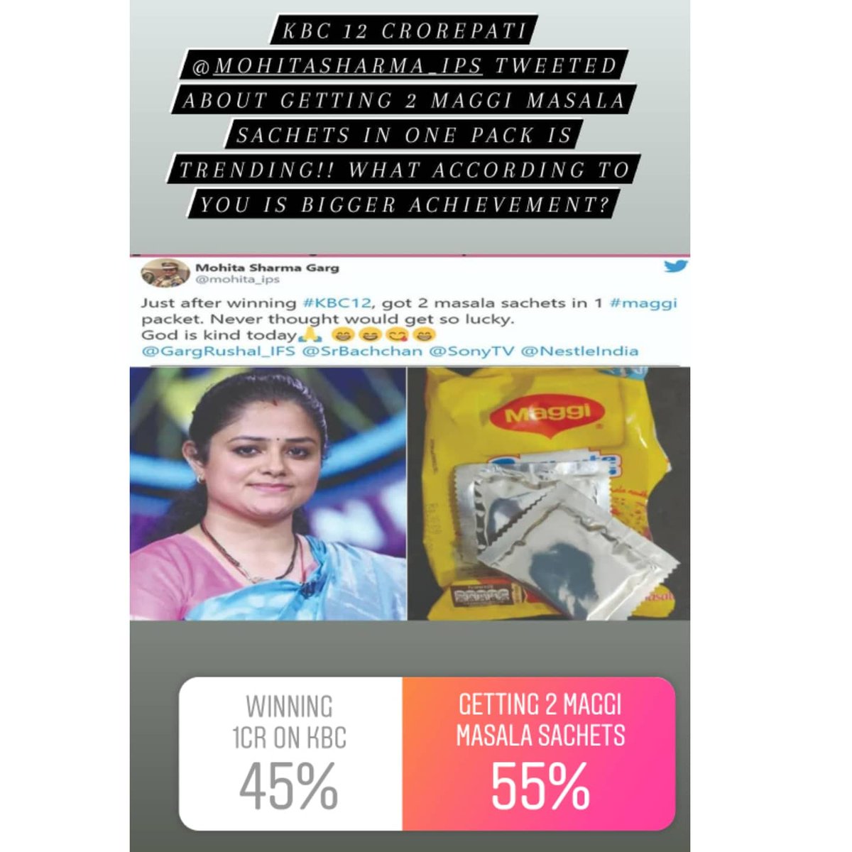 popping_polls's tweet photo. Results are out!!
#poppingpolls #polls #pollwithpp #results #masks #facemask #important #block #virus #research #study #difficult #breathing #necessary #mohitasharmagarg #maggimasala #1extra #lucky #kbc #amitabhbachchan #1cr #achievement #opinions #views https://t.co/fdalHARDIS