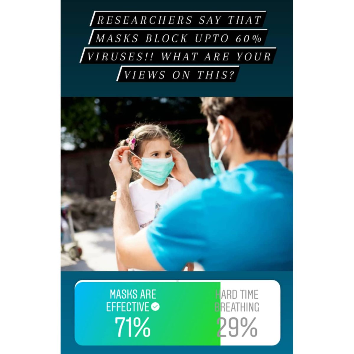 popping_polls's tweet photo. Results are out!!
#poppingpolls #polls #pollwithpp #results #masks #facemask #important #block #virus #research #study #difficult #breathing #necessary #mohitasharmagarg #maggimasala #1extra #lucky #kbc #amitabhbachchan #1cr #achievement #opinions #views https://t.co/fdalHARDIS