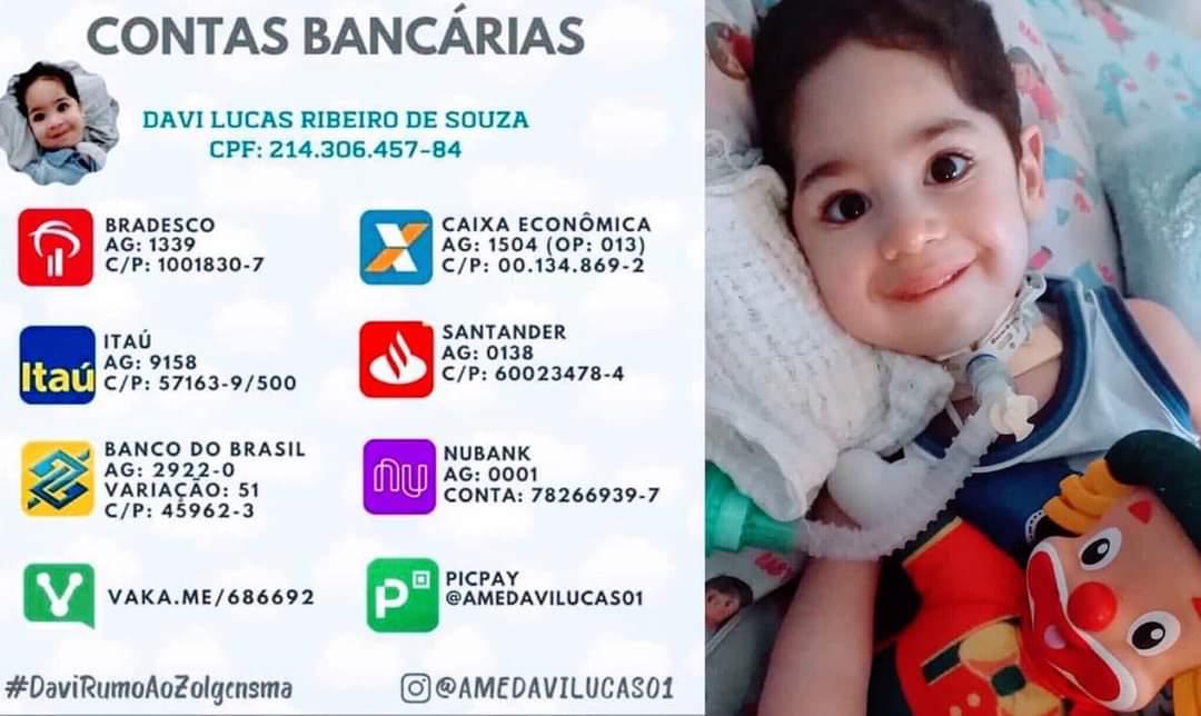 amedavilucas01's tweet photo. Ajude o Davi lucas nessa luta contra a ame ,quem tem ame tem pressa #90diasparasalvaroDavi 
#RomarioajudaoDavi  🆘 https://t.co/JibiZG7i0L
@amedavilucas01 https://t.co/j2eW1YyYN6