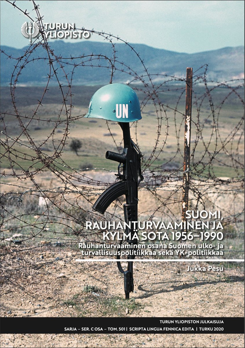Viikonlopun ratoksi lukemista kaikille, joita kiinnostaa rauhanturvaaminen, kylmä sota, YK, #turpo, #ulpo, tiedustelu, kv-suhteet tai esim. Suomen, Ruotsin ja Norjan välinen salainen sotilaallinen yhteistyö. 

Väitöskirjani on julkaistu ja luettavissa: urn.fi/URN:ISBN:978-9…