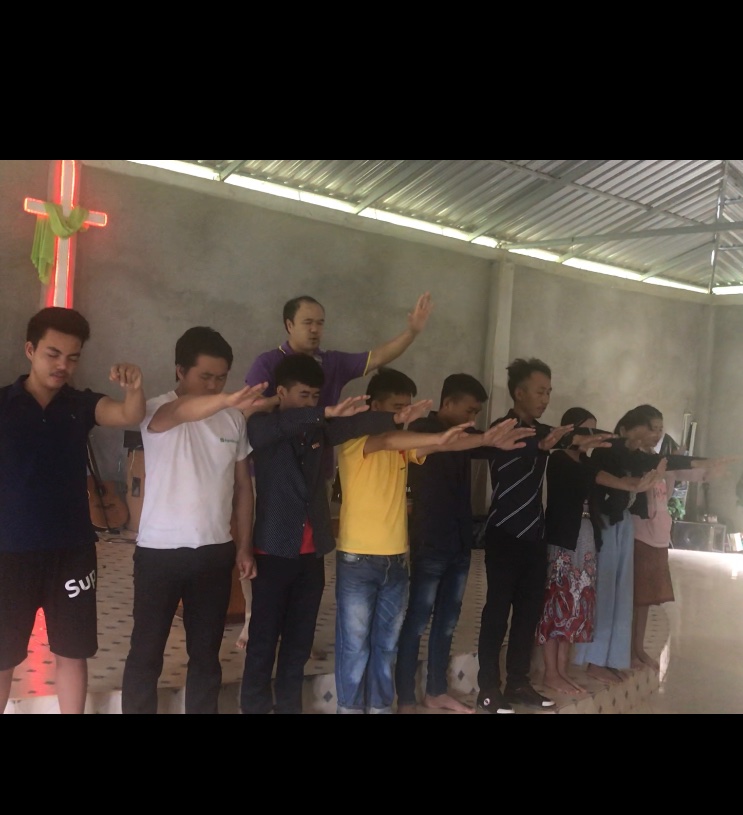 Lord! Here Am I? Who will send me! I will go there. Anointed younger people to become youth minister!