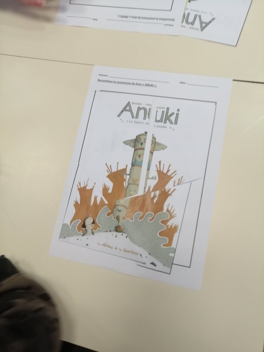 ecreigny's tweet photo. On refait la couverture de Anuki. #Anuki #ProjetRRE @EcLoye @matermarcais https://t.co/nHmWIJEYfi