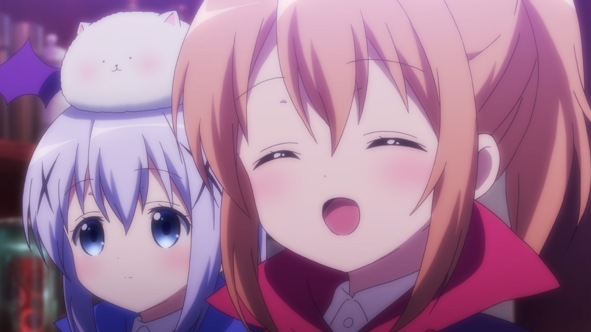 Tvアニメ ご注文はうさぎですか 第7羽先行カット あらすじ公開 明日 11月21日 土 より放送の ご注文は うさぎですか Bloom 第7羽 今夜は幽霊とだって踊り明かせる Halloween Night の先行カットとあらすじを公開 ごちうさハロウィン開幕
