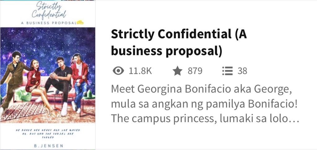 Cathy919's tweet photo. 11K+ read...Congrats @IamBlancaJensen 👏👏

#StrictlyConfidential
#DuGe
#LuGe
#NaGe

#LuCa
#TaNeng 
#LiLa 

#BonifacioSiblings

@maymayentrata07 
#MaymayEntrata
@donnypangilinan 
#DonnyPangilinan 

#MayDon https://t.co/i5ifdwpjZW