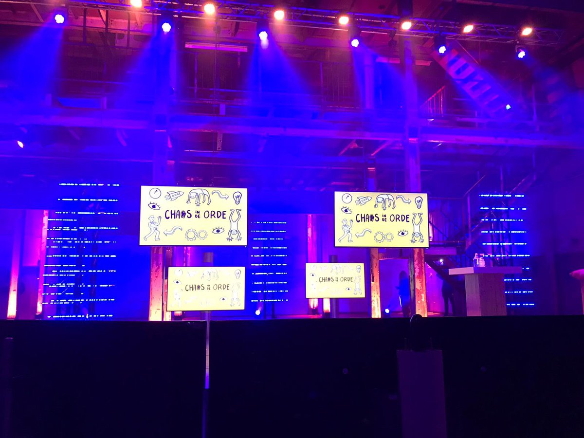 FloooowNL's tweet photo. Ons Ra-ta-ta-ta-tad van Fortuin gaat straks weer draaien tijdens het werkfestival #ChaosInDeOrde, een festival over vernieuwing en innovatie in organisaties. #Flow draagt daar aan bij en daarom mogen ook wij vandaag mensen hiertoe inspireren én activeren. https://t.co/98Wg3ttkvt