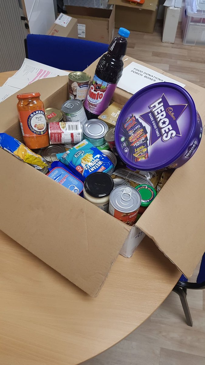 Prestwich INT supporting Porch box appeal and thinking of others. Thank you