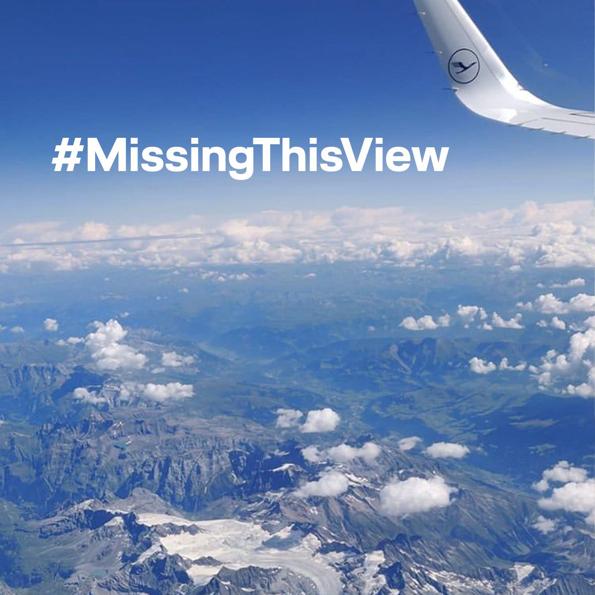 Lufthansa_India's tweet image. #MissingThisView – your best moments above the clouds. Today with Ramzi’s unique window view on his flight to Nice. Thanks for all submissions! Keep sending us your pictures and we will share them on our pages. #Lufthansa