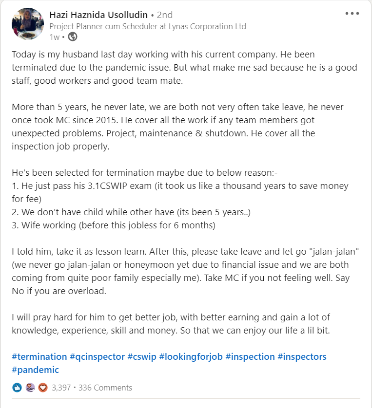 eryazmi's tweet photo. Moral of the story:

Ada cuti, pakai. Tak ada company akan sayang staf. Diorang menggunakan orang je. https://t.co/s65LeHG5b8