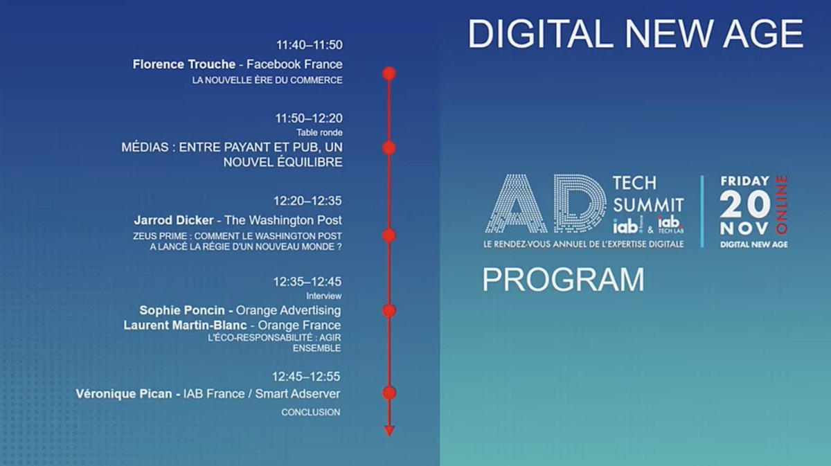 DupilleValentin's tweet image. La suite du programme de l’#ADTECHSUMMIT20 ! @IABFrance @IIMparis #digital #digitalnewage #CSSM1