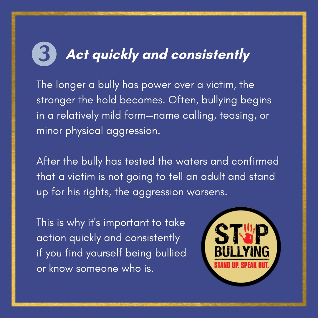 Throughout this week, we have learnt a lot about bullying - what it is, it’s types, Cyber-bullying and some signs! Today we talk about ‘How to Overcome Bullying.’ 
<a href="/KNargish/">Nargish Khambatta</a> <a href="/MariaVeena3/">Maria Veena</a> <a href="/KHDA/">KHDA | هيئة المعرفة والتنمية البشرية بدبي</a> <a href="/GEMS_ME/">GEMS Education</a> <a href="/DxbModern/">GEMS Modern Academy</a> <a href="/JohnGomes24/">John Maxwell Gomes</a> <a href="/UNESCO/">UNESCO 🏛️ #Education #Sciences #Culture 🇺🇳</a>
#Antibullyingweek2020 
#stopbullying