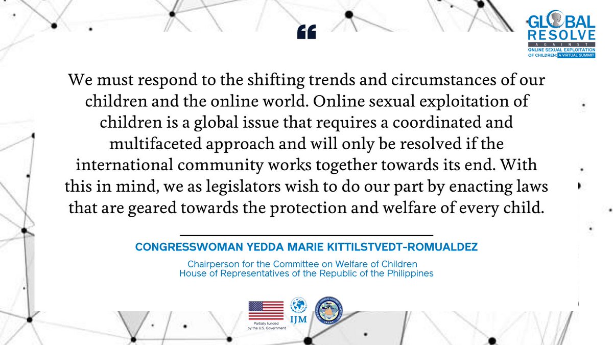 ijm_ph's tweet image. #ResolveToProtectChildren
#EndOnlineSexualExploitationofChildren