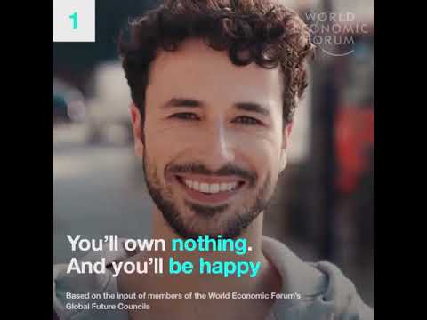8/ ...WEF messaging "you'll own nothing and you'll be happy." Does  #UBI help? In fact UBI is a good first step in government control because once you depend on the government for basic necessities it may be difficult to refuse a job at the military or the surveillance unit...