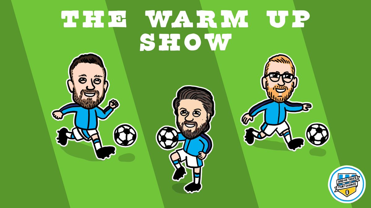 takesthatchance's tweet photo. 🔥 THE WARM UP 🔥

Introducing our new podcast with @brady0894, @boulet_6 and @TTCmatt!

Ahead of every #htafc match, we'll bring you an in-depth look at the game. 

This episode, #SCFC fan @benarowley from @theyyyfiles joins us too!

Listen / Watch 👇

https://t.co/UKIgIXoLL0 https://t.co/aoGDXWz2WI