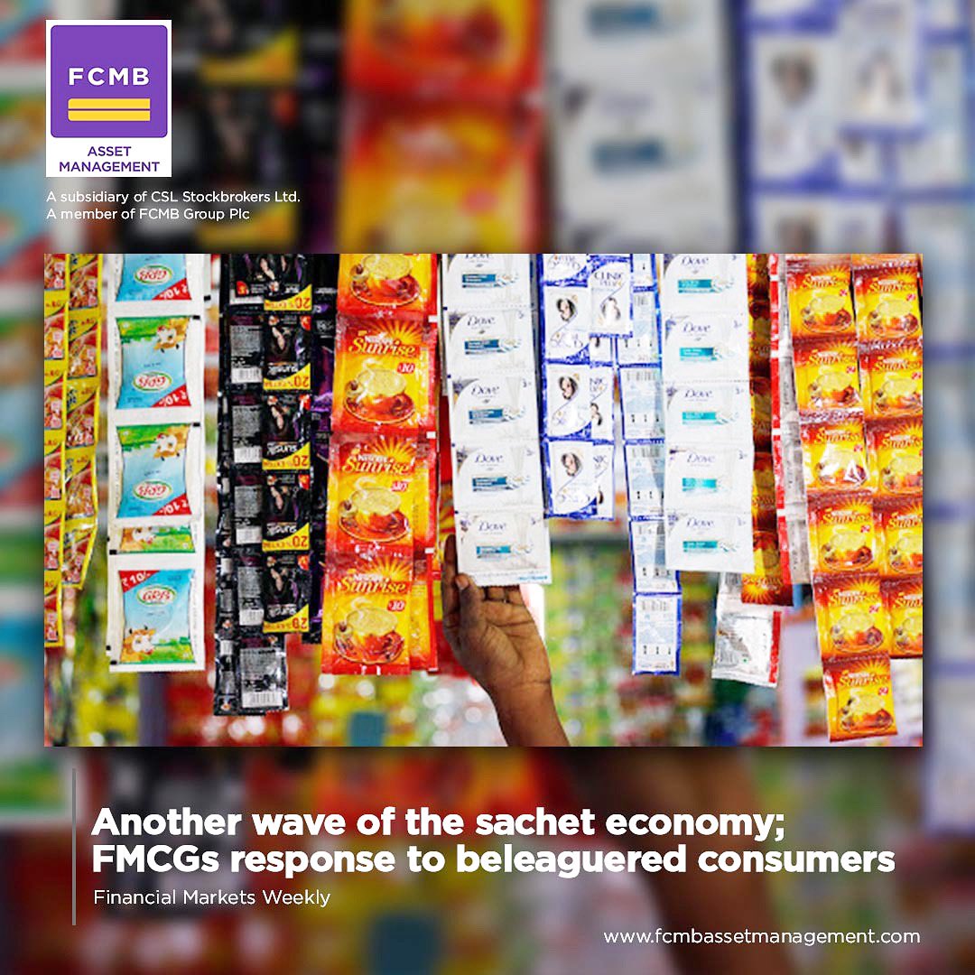 fcmbassetmgt's tweet photo. Early July, we noted that consumer companies operating in the non-food FMCG businesses would have to innovate and create more affordable brands as the average Nigerian consumer is expected....
#FCMB #FCMBAssetManagement #VisionBeyondBorders #Reports #FinancialMarketsWeekly https://t.co/XPaZDJ1n2U